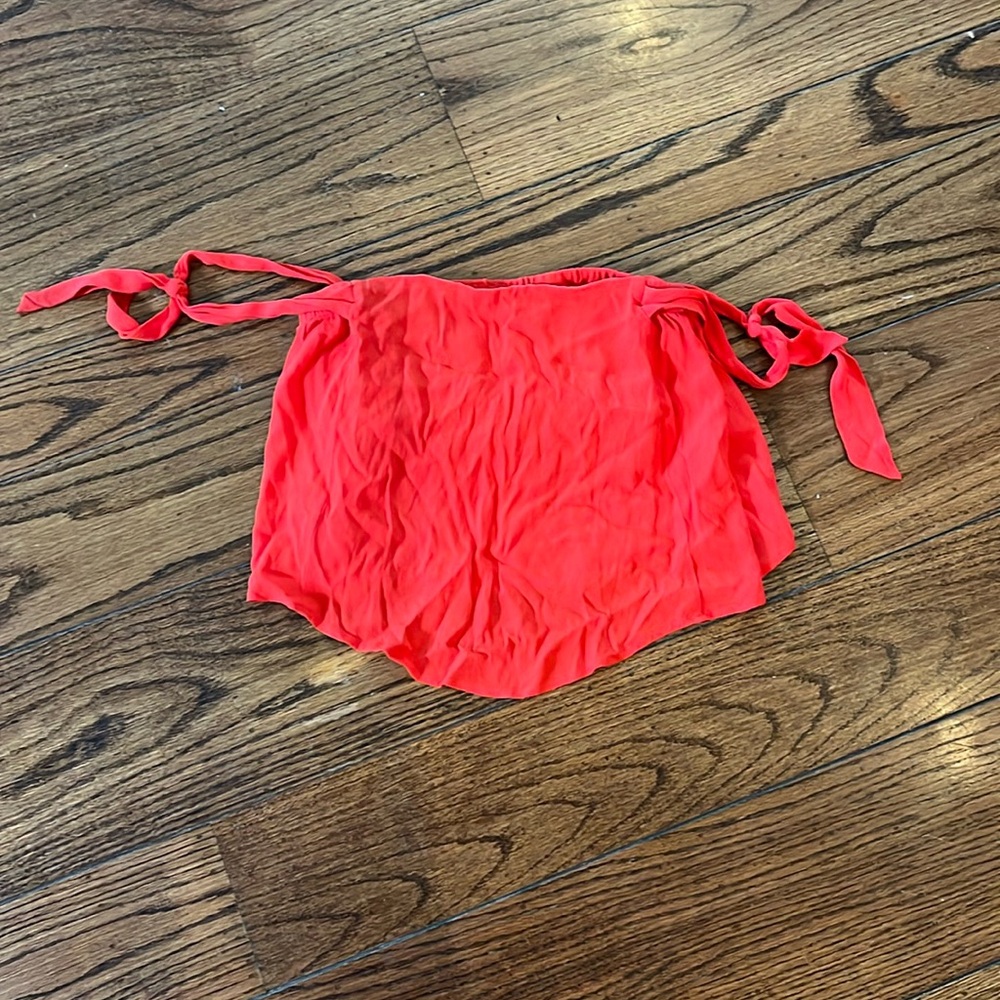 ASTR red off the shoulder top